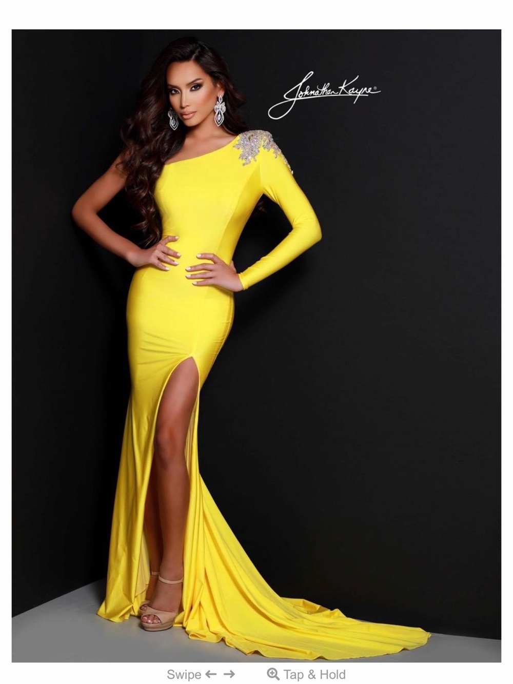 Gorgeous Johnathan Kayne Formal Gown Style 2224